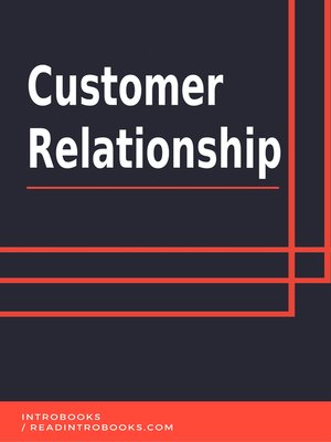 cover image of Customer Relationship